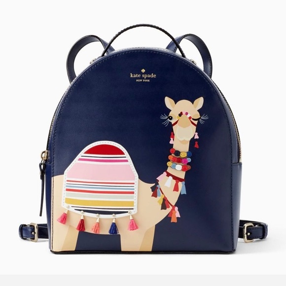 Kate Spade RARE “Spice Things Up” Camel Sammi Backpack - Picture 10 of 15